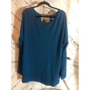 Old navy active xxl teal long sleeve top